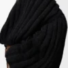 Pullover aus Mohairmischung Schwarz