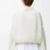 Pullover aus Mohairmischung Weiß