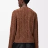 Pullover aus Wolle Braun