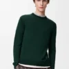 Pullover aus Wolle Grün/Blau