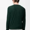 Pullover aus Wolle Grün/Blau