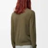 Pullover aus Wolle Grün/Khaki-Grün