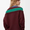 Pullover aus Wolle Grün/Rot/Mehrfarbig