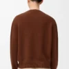 Pullover aus Wolle in Braun
