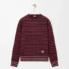 Pullover aus Wolle in Dunkelbraun