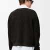 Pullover aus Wolle in Khaki-Grün