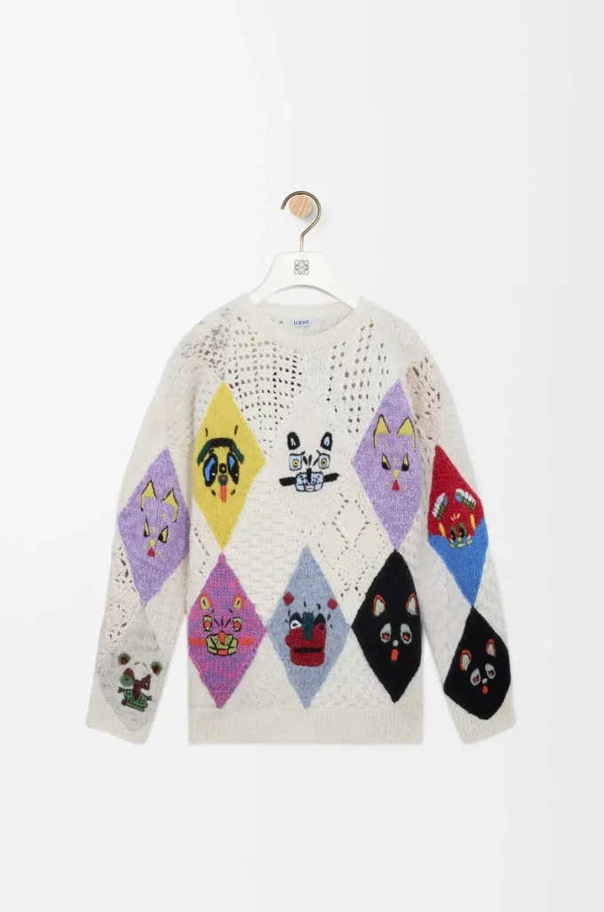 Pullover aus Wolle Multicolor