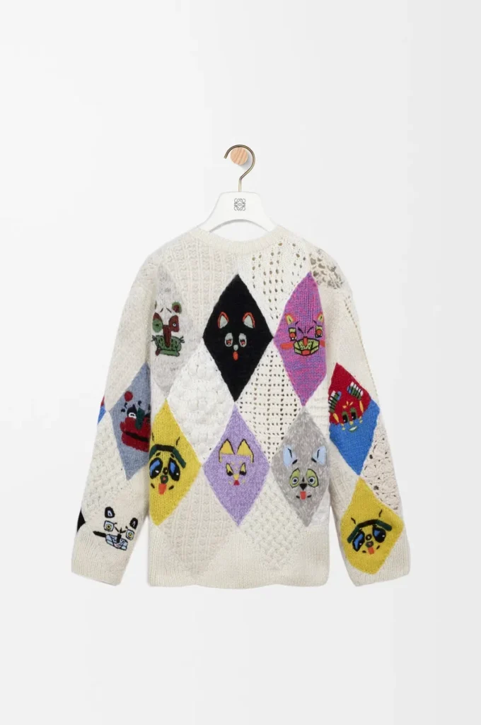 Pullover aus Wolle Multicolor