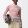 Pullover aus Wolle Rosa