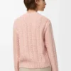 Pullover aus Wolle Rosa