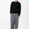 Pullover aus Wolle Schwarz
