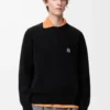 Pullover aus Wolle Schwarz