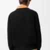 Pullover aus Wolle Schwarz