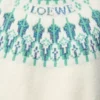 Pullover aus Wollmischung Weiß/Mint