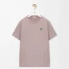 Regular Fit T-Shirt aus Baumwolle Hellrosa