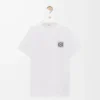Regular Fit T-Shirt aus Baumwolle in Weiß