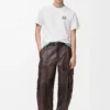 Regular Fit T-Shirt aus Baumwolle in Weiß