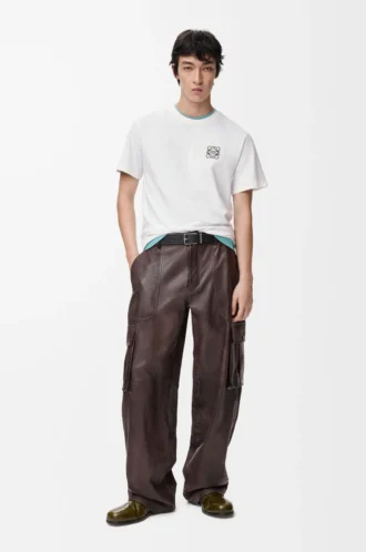 Regular Fit T-Shirt aus Baumwolle in Weiß