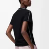 Regular Fit T-Shirt aus Baumwolle Schwarz