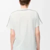 Regular Fit T-Shirt aus Baumwolle Weiß