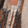 Schal aus Alpaka-Woll-Mischung Beige/Multicolor