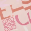 Schal aus einer Mischung aus Wolle, Seide und Kaschmir Pink Multitone