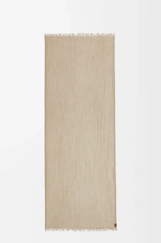 Schal aus Kaschmir Beige