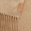 Schal aus Kaschmir Beige