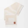 Schal aus Kaschmir Hellbeige/Beige
