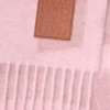 Schal aus Kaschmir Hellrosa/Rosa