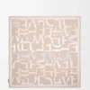 Schal aus Seide in Hellbeige/Beige