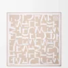 Schal aus Seide in Hellbeige/Beige