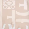 Schal aus Seide in Hellbeige/Beige