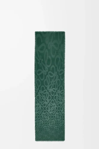 Schal aus Seide und Wolle Vetiver
