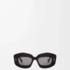 Screen Sonnenbrille Schwarz