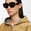 Screen Sonnenbrille Schwarz