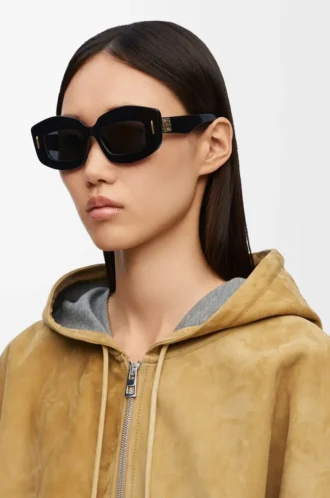 Screen Sonnenbrille Schwarz