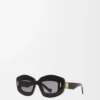 Screen Sonnenbrille Schwarz