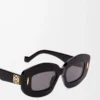 Screen Sonnenbrille Schwarz