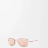 Seashell Sonnenbrille Roségold