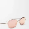 Seashell Sonnenbrille Roségold
