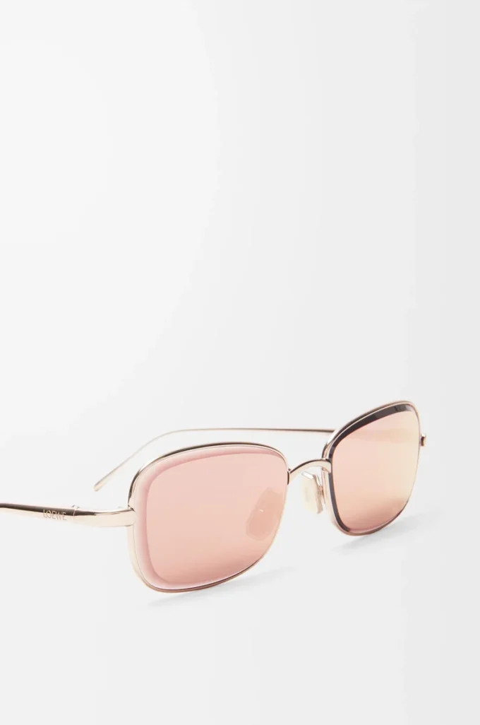 Seashell Sonnenbrille Roségold