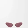 Shooting Star Sonnenbrille Burgunderrot