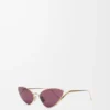 Shooting Star Sonnenbrille Burgunderrot