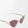 Shooting Star Sonnenbrille Burgunderrot
