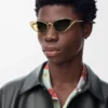 Shooting Star Sonnenbrille Gold
