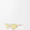 Shooting Star Sonnenbrille Gold