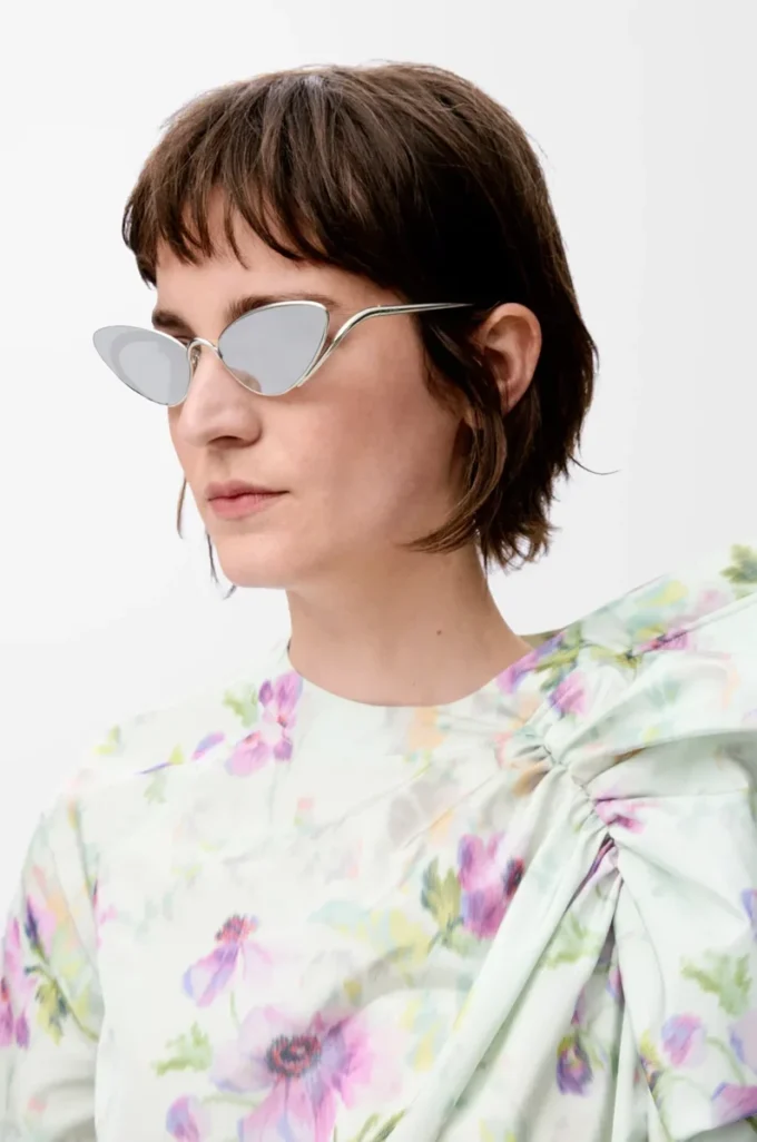 Shooting Star Sonnenbrille Silber