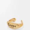 Siegelarmband aus Sterlingsilber Gold