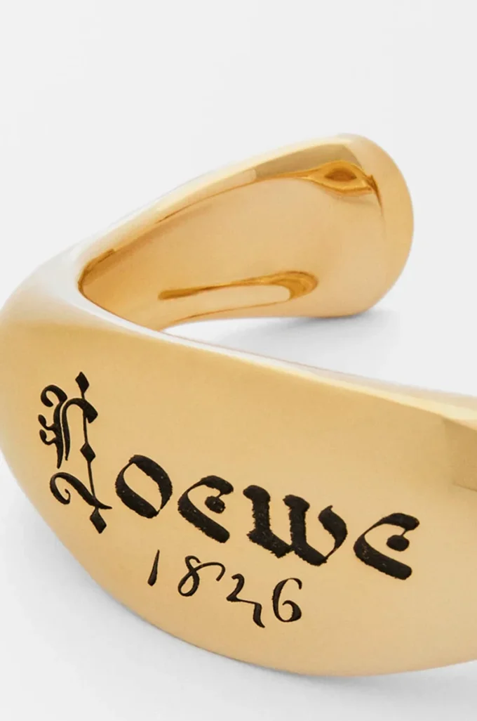 Siegelarmband aus Sterlingsilber Gold